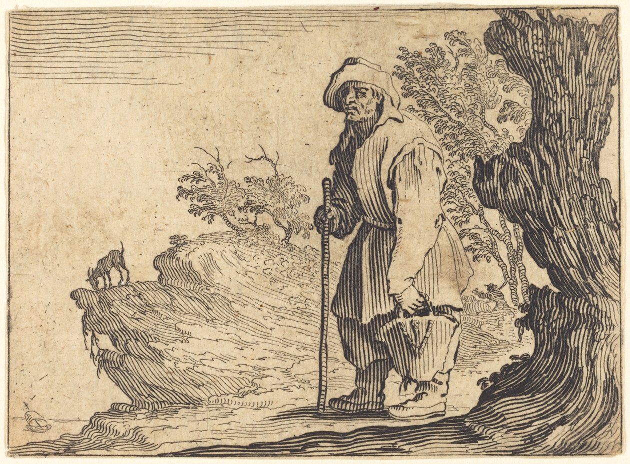 Bonde med Sæk af Jacques Callot