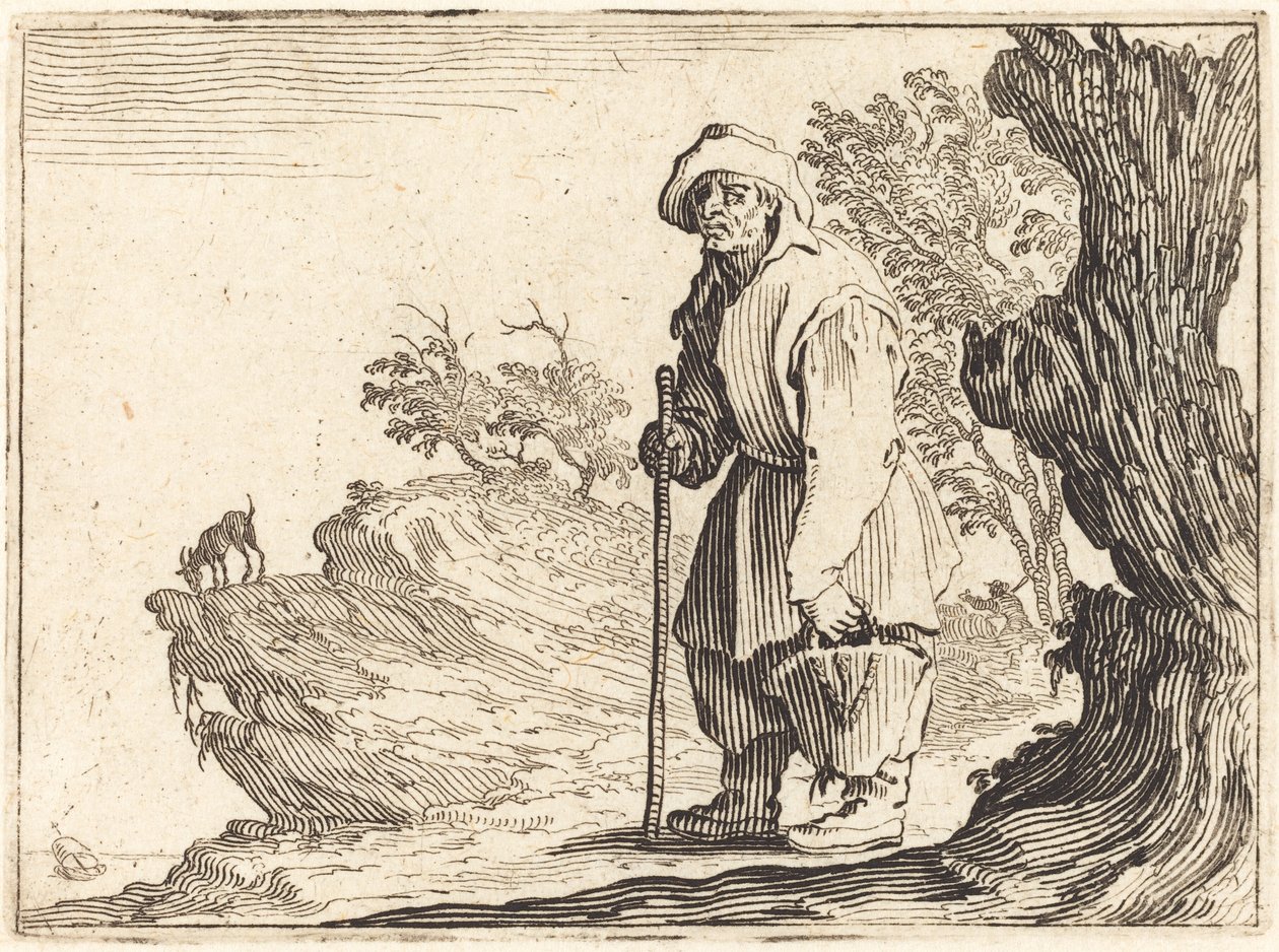 Bonde med Sæk af Jacques Callot
