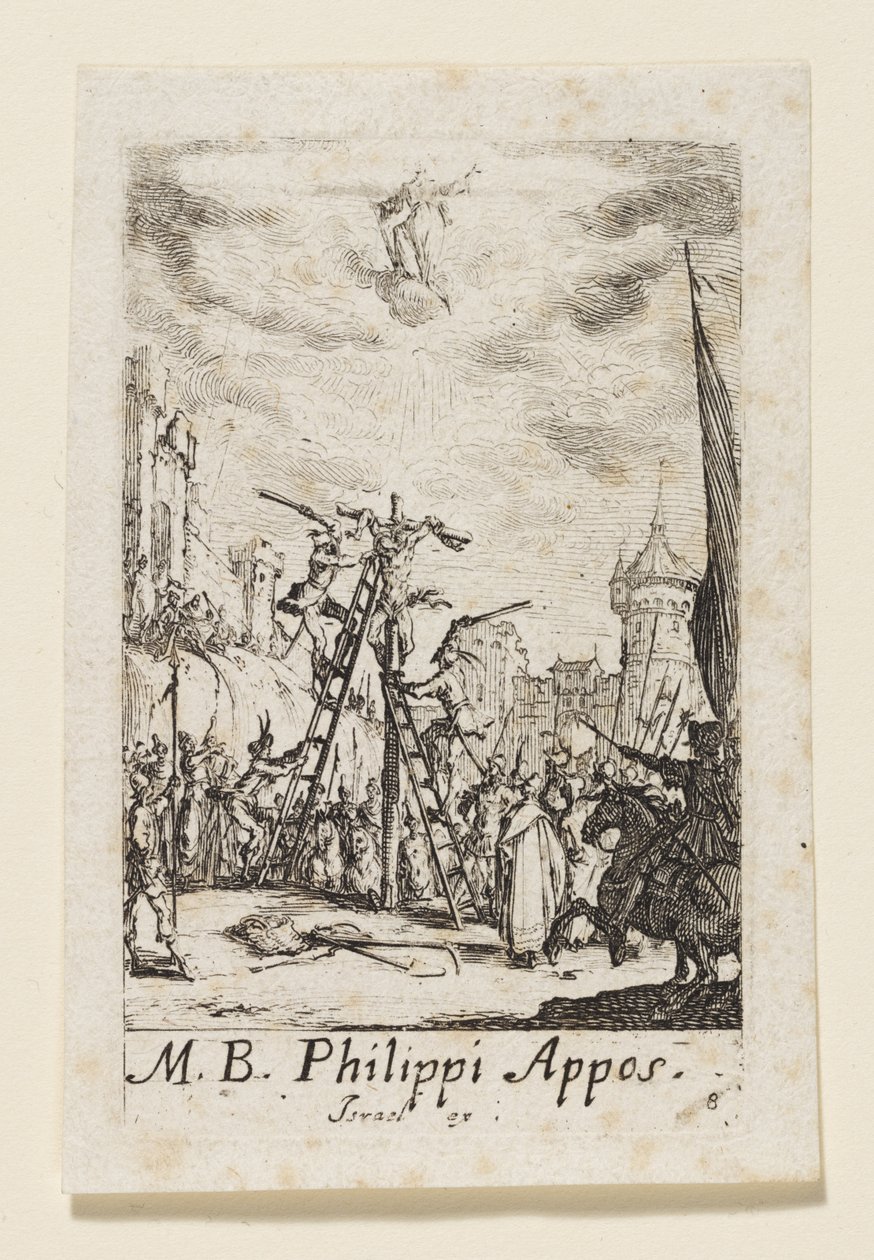 Apostlen Filip (Philippi Appos.) af Jacques Callot