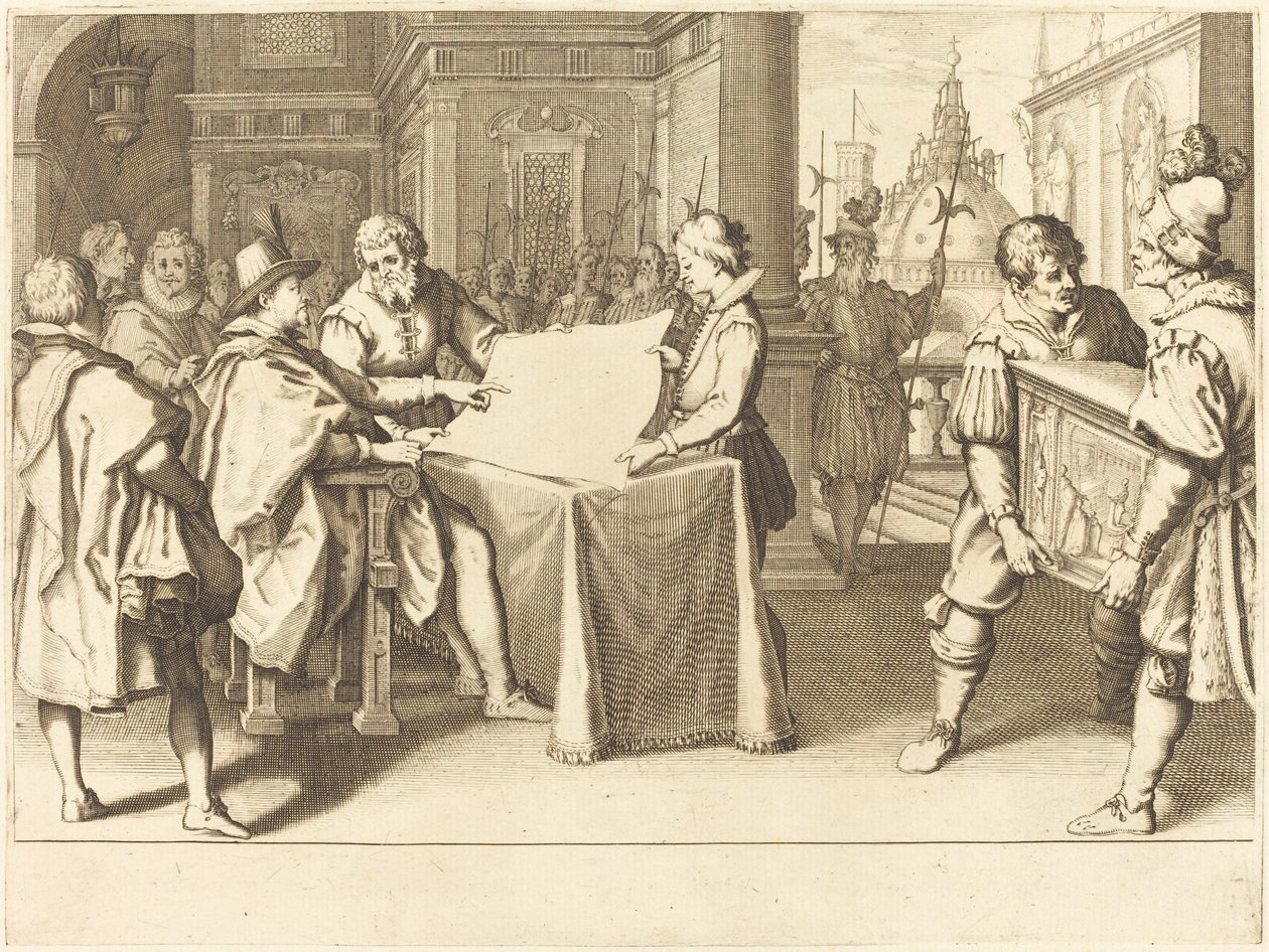Restaurering af Duomo, Firenze af Jacques Callot