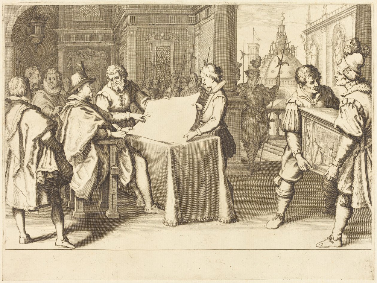 Restaurering af Duomoen i Firenze af Jacques Callot