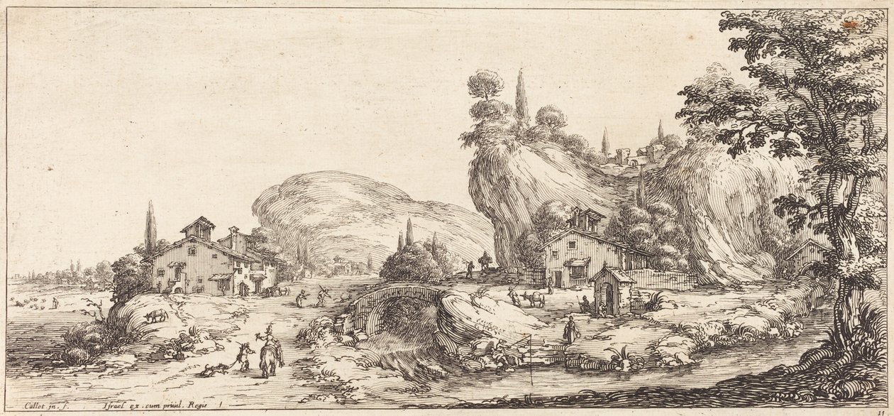 Hjemkomst fra jagten af Jacques Callot