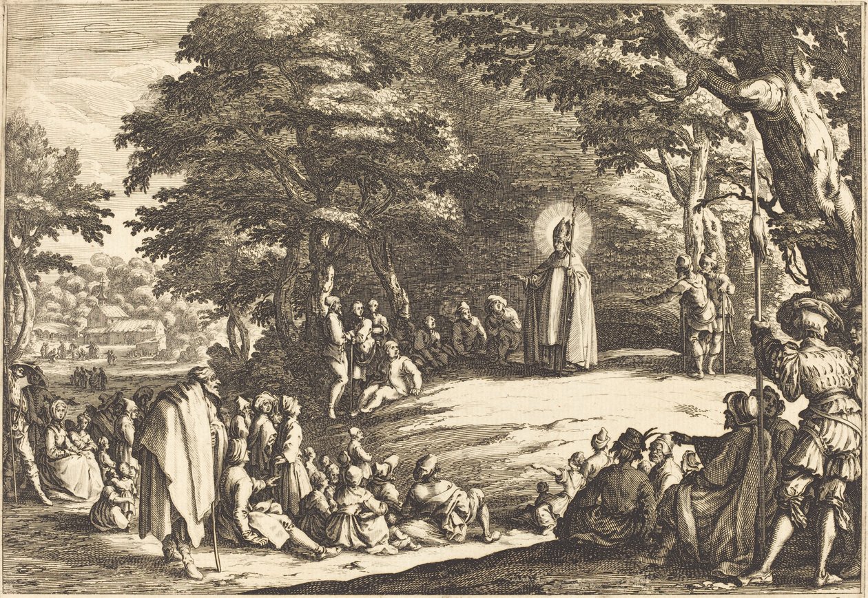 Sankt Amond af Jacques Callot