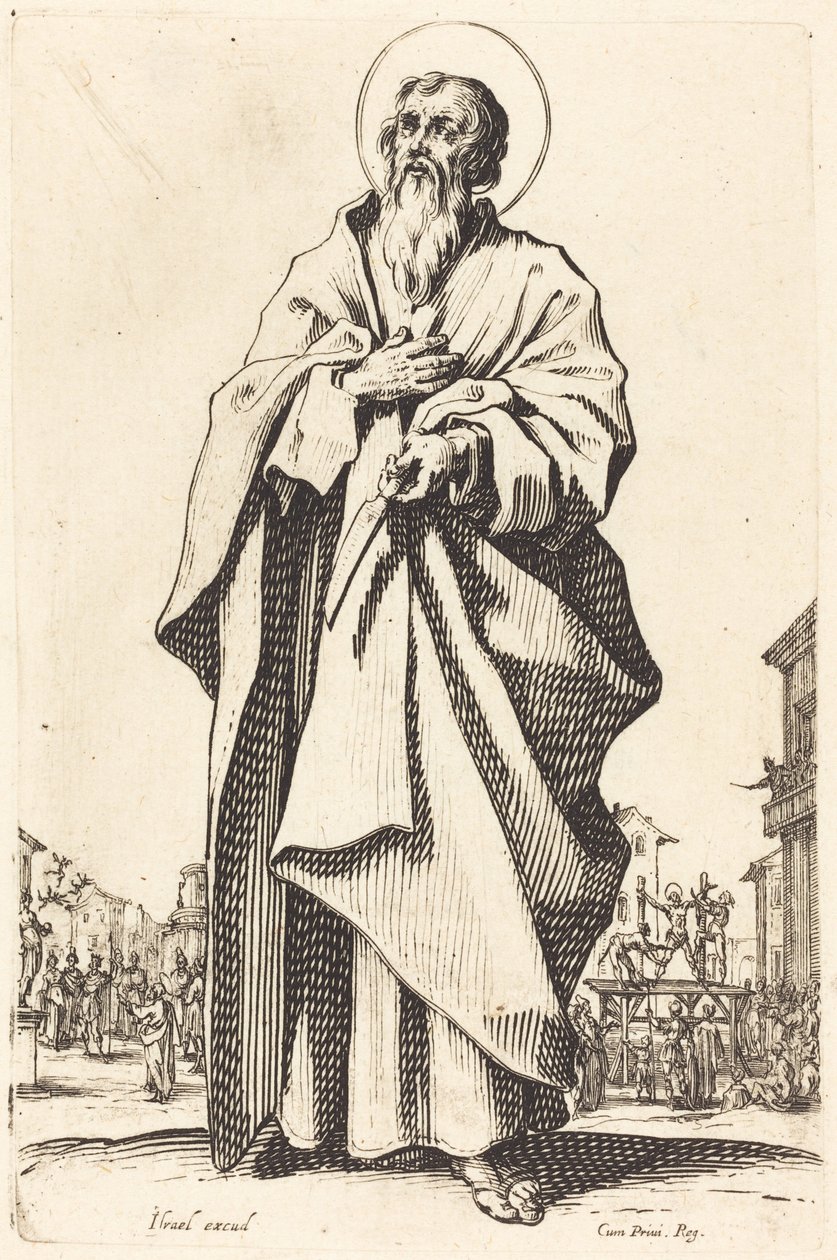 Sankt Bartholomæus af Jacques Callot