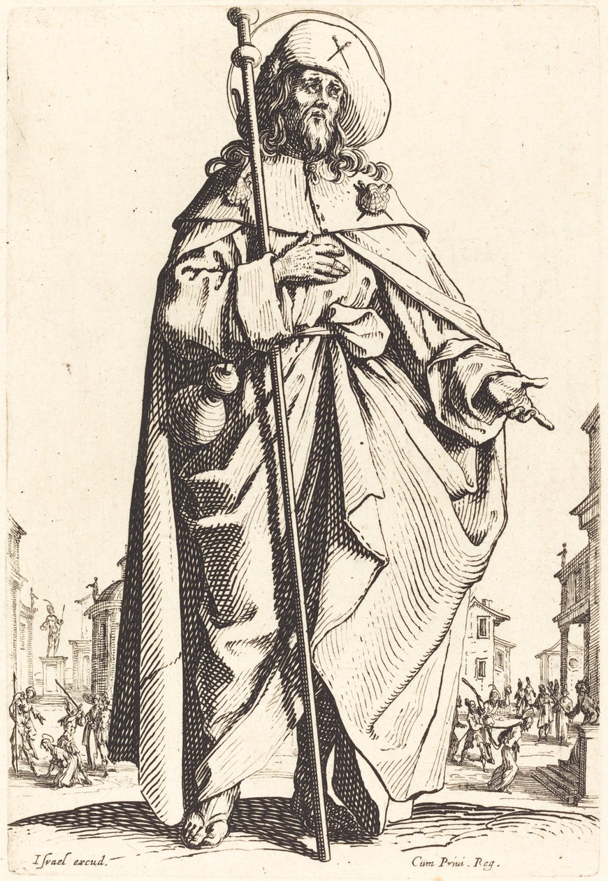 Sankt Jakob den Store af Jacques Callot