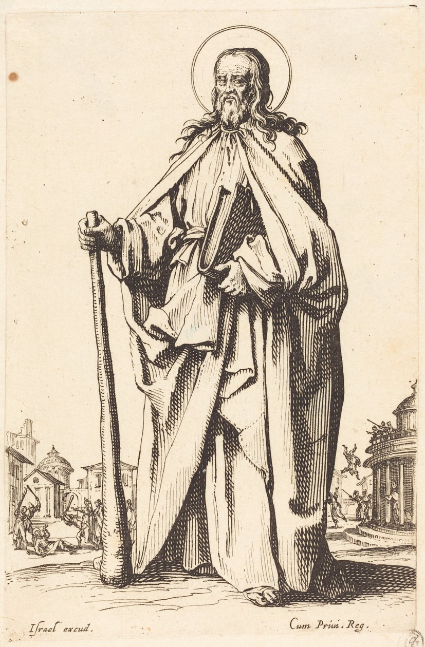 Sankt Jakob den Yngre af Jacques Callot