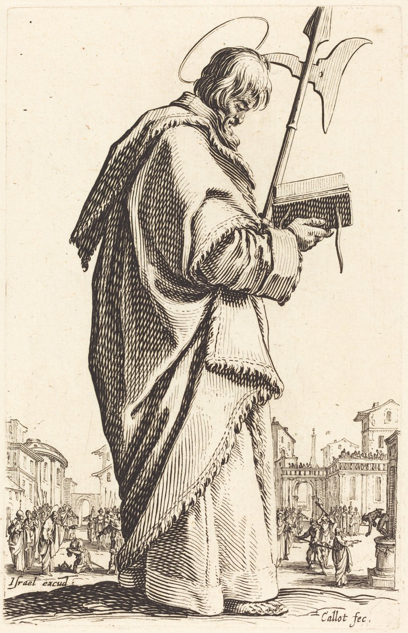 Sankt Matthias af Jacques Callot
