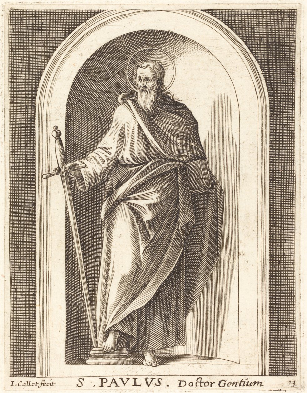 St.Paul af Jacques Callot