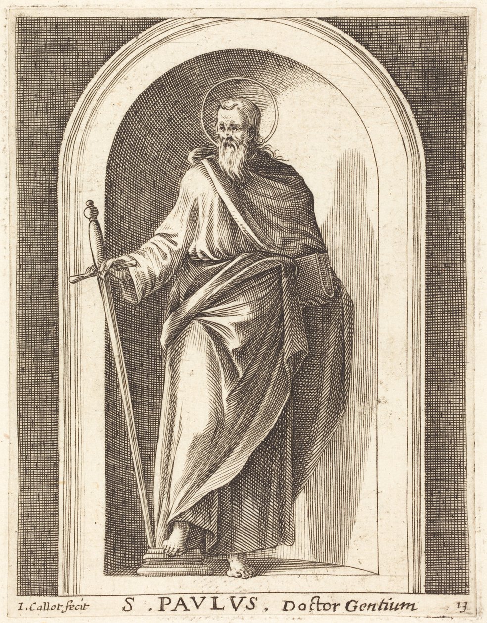 Sankt Paulus af Jacques Callot