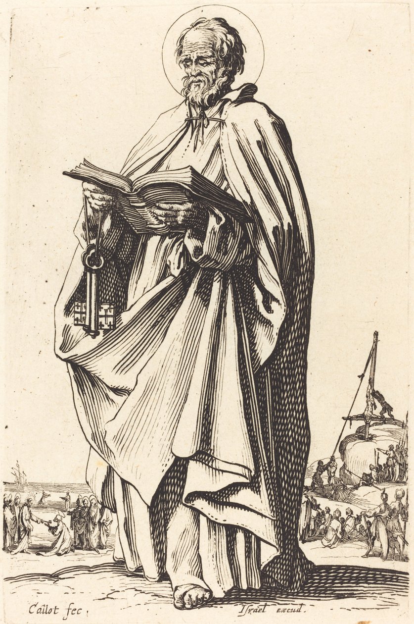 Sankt Peter af Jacques Callot