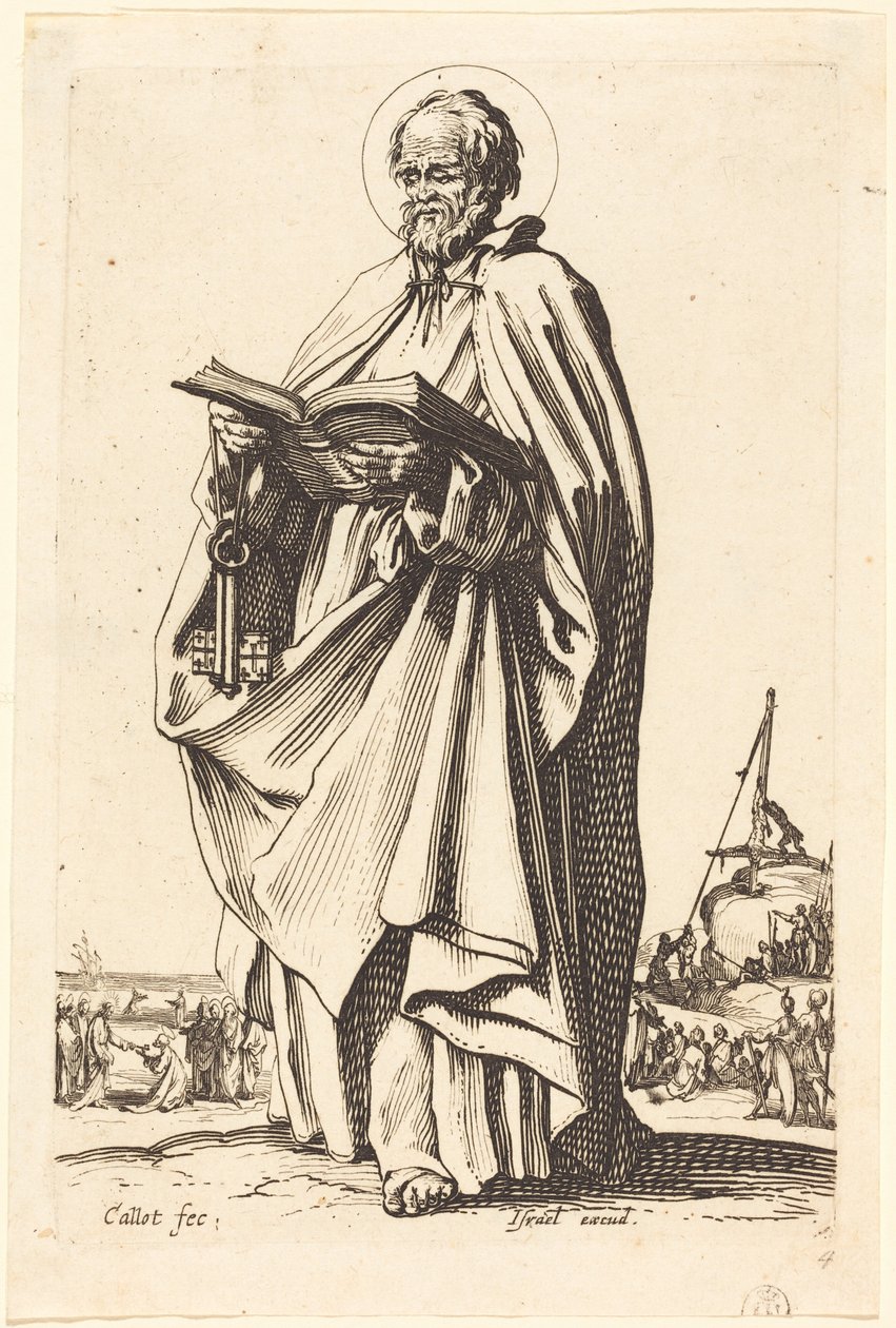 Sankt Peter af Jacques Callot