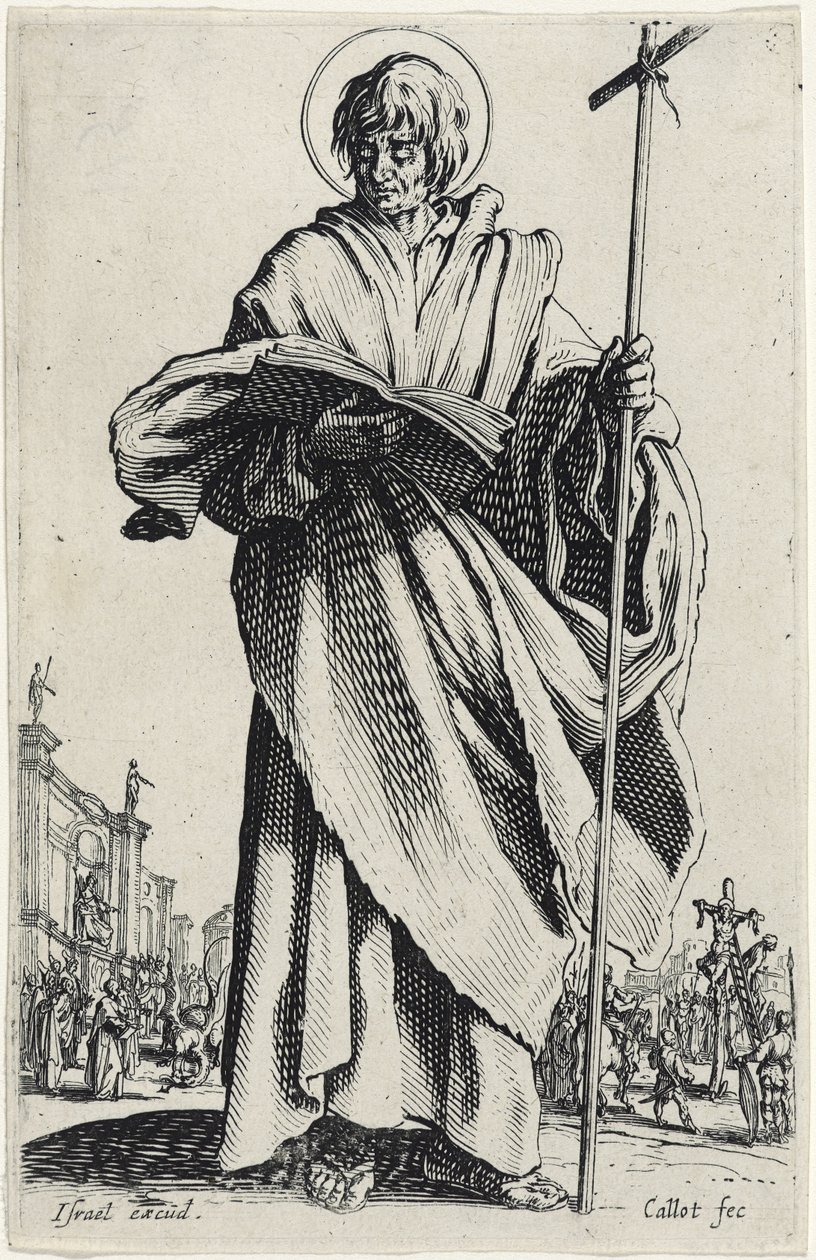 Sankt Filip fra De store apostle, 1631 af Jacques Callot