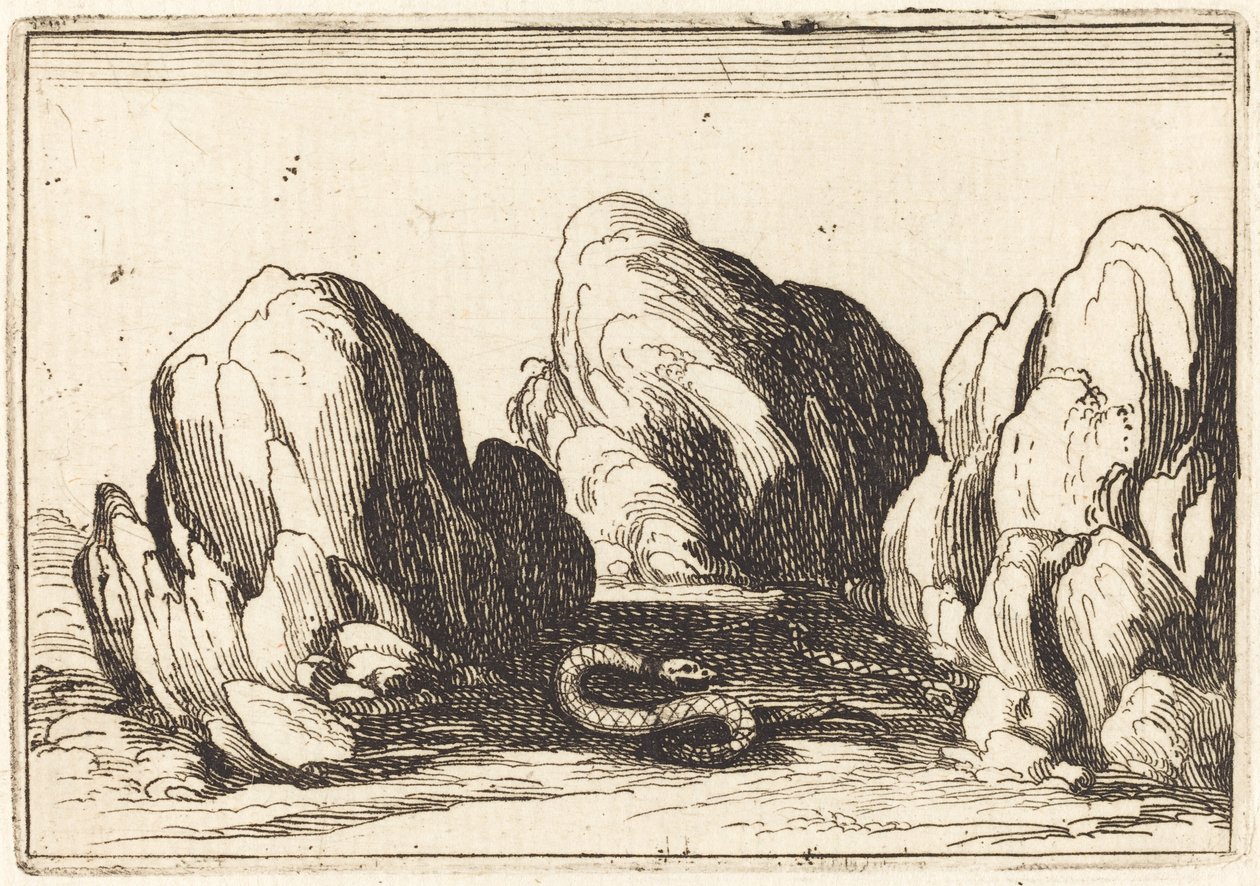 Slange af Jacques Callot