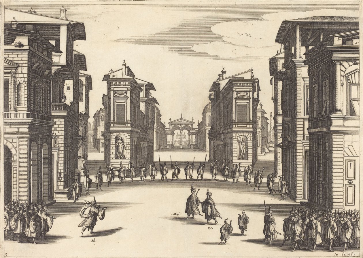 Soliman, akt III af Jacques Callot