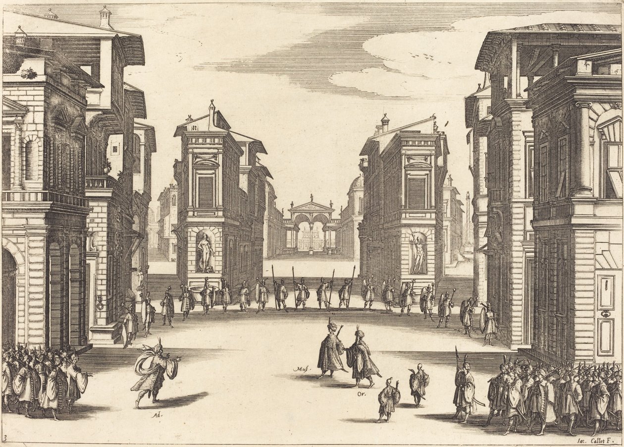 Soliman, akt III af Jacques Callot