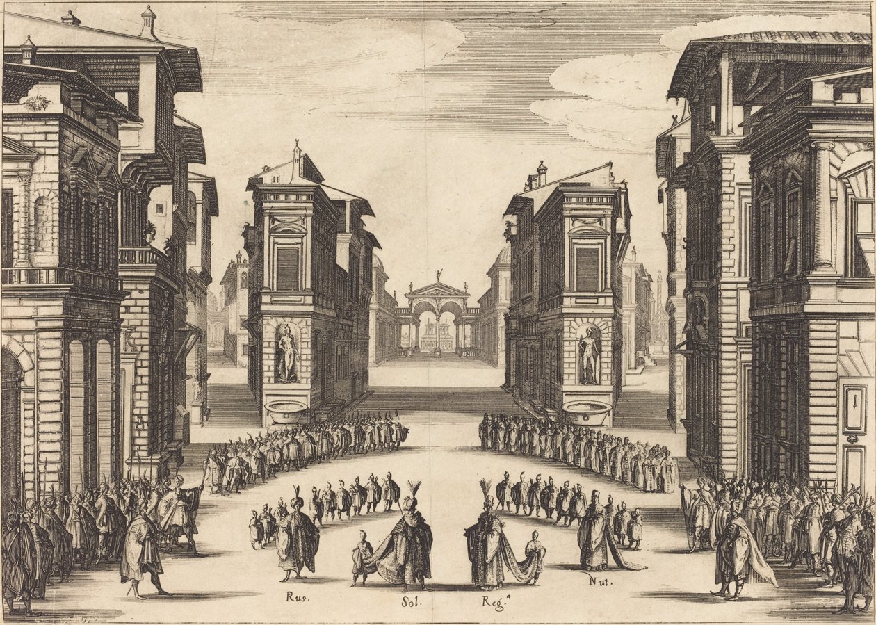 Suleiman, akt II af Jacques Callot
