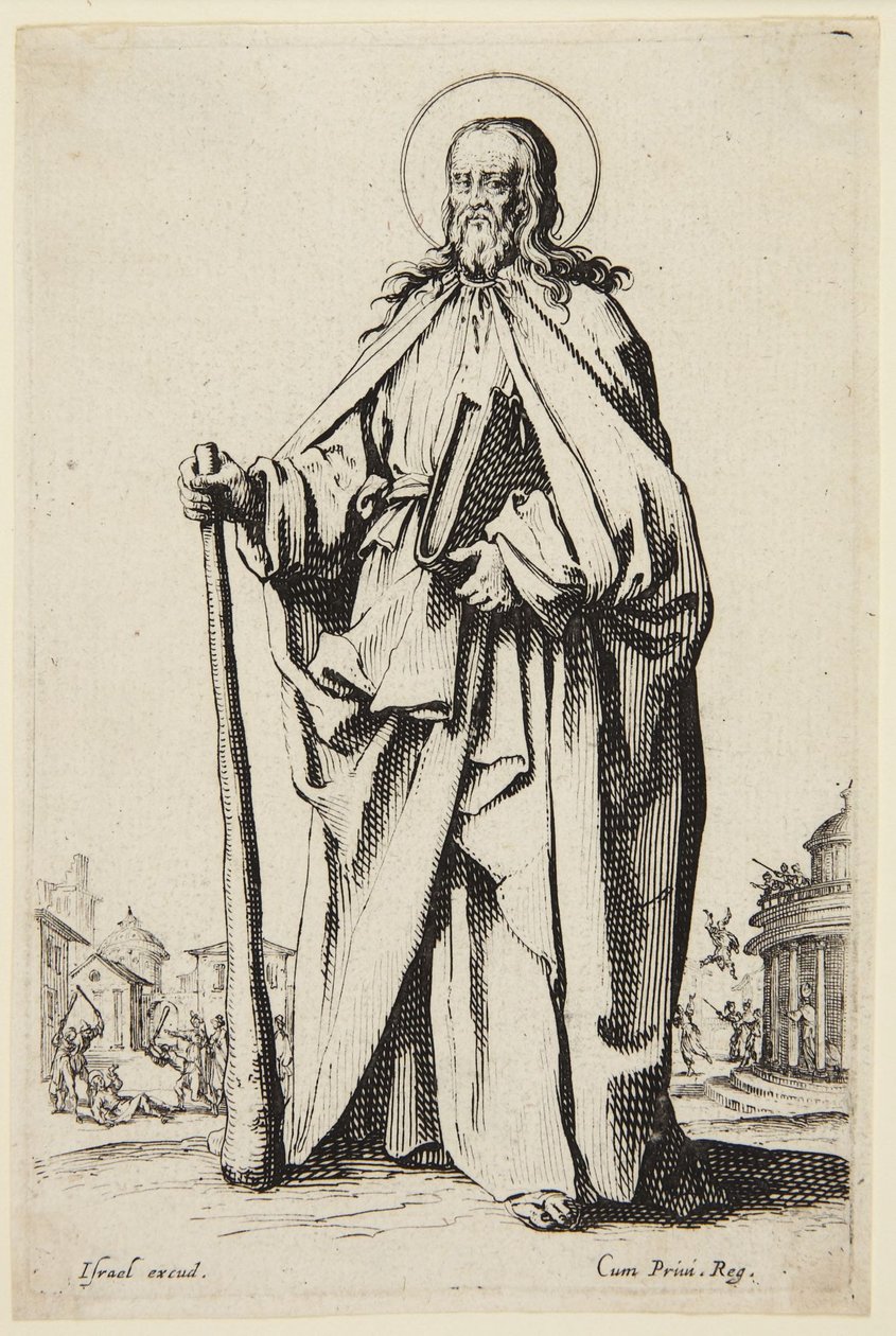 Sankt Jakob den Yngre af Jacques Callot