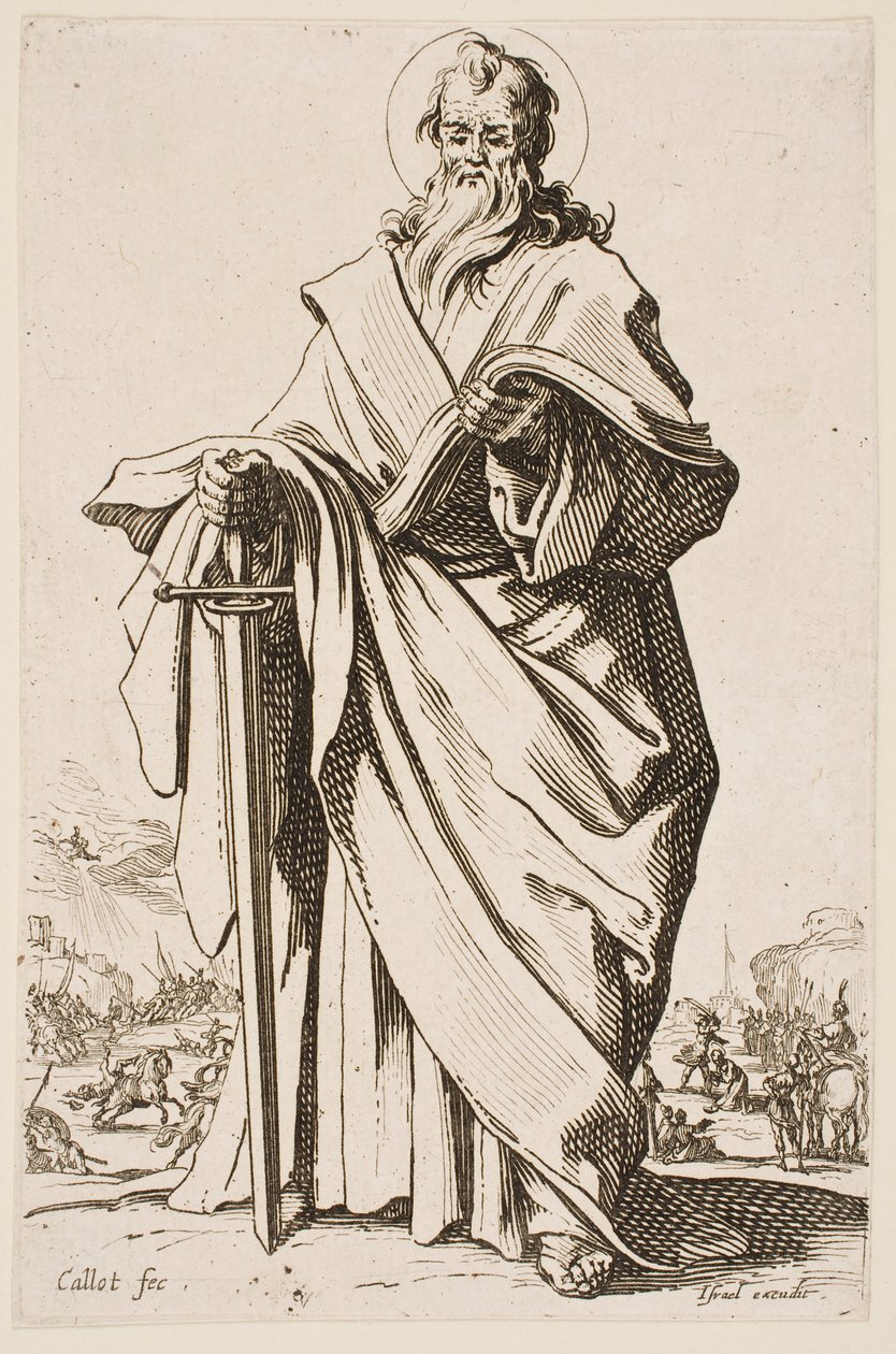 Sankt Paulus, fra serien »De store apostle« af Jacques Callot