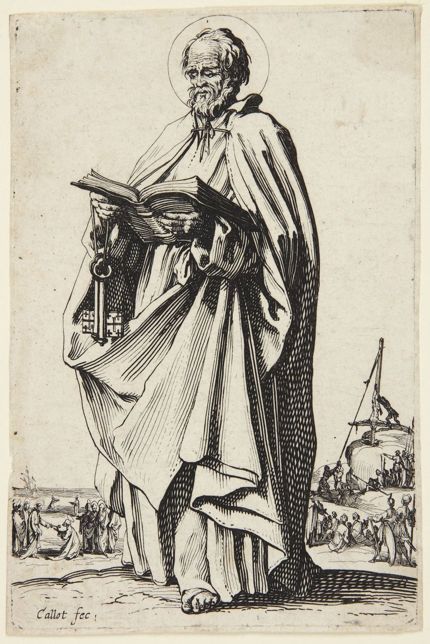 Sankt Peter af Jacques Callot