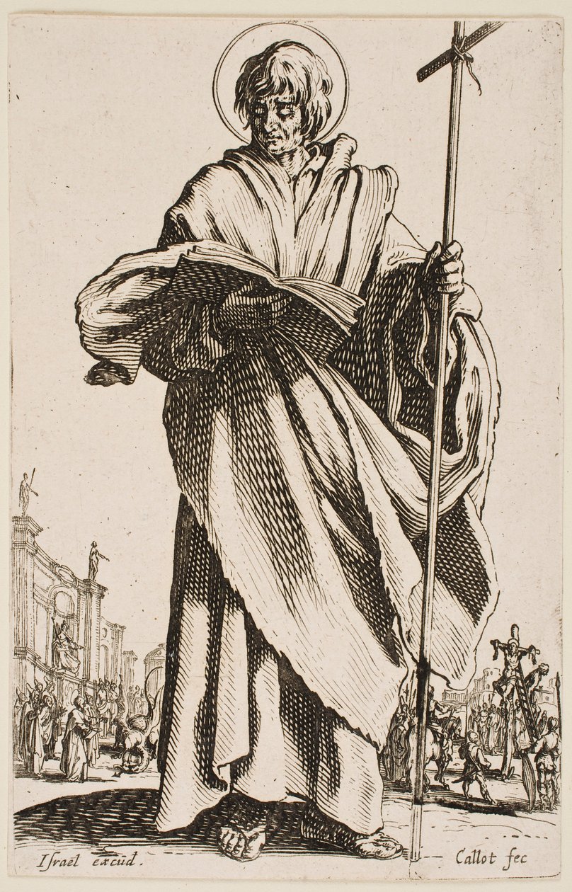 Sankt Filip, fra serien »De store apostle« af Jacques Callot