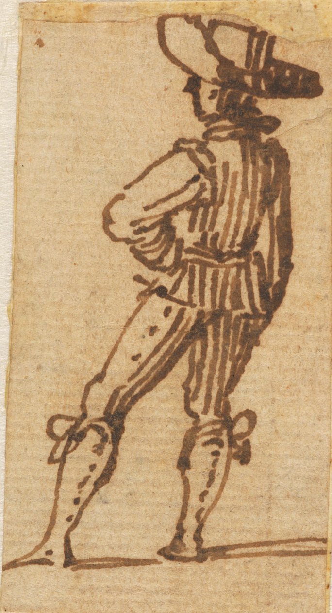 Stående mand af Jacques Callot