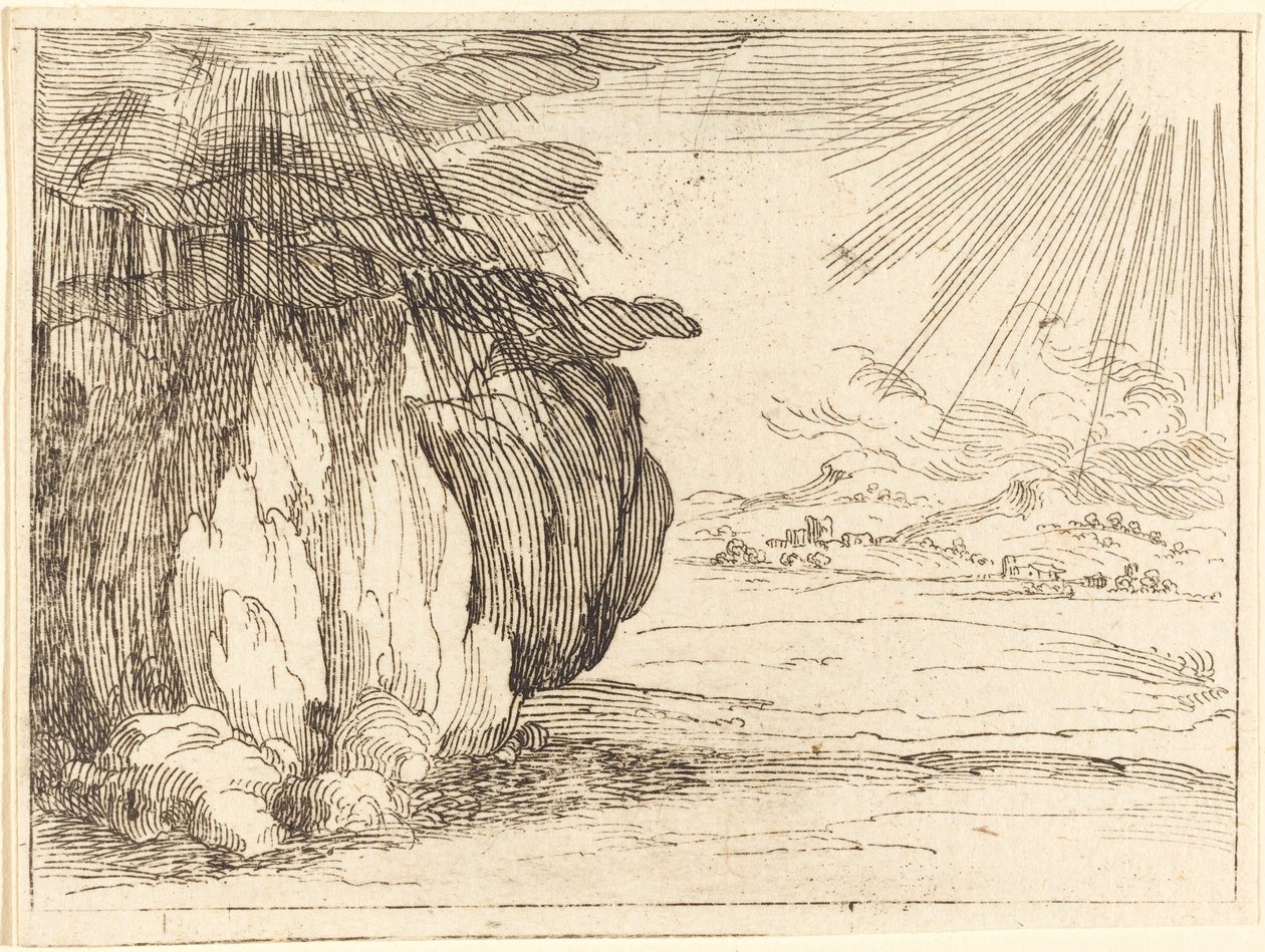 Sol og Regn. af Jacques Callot