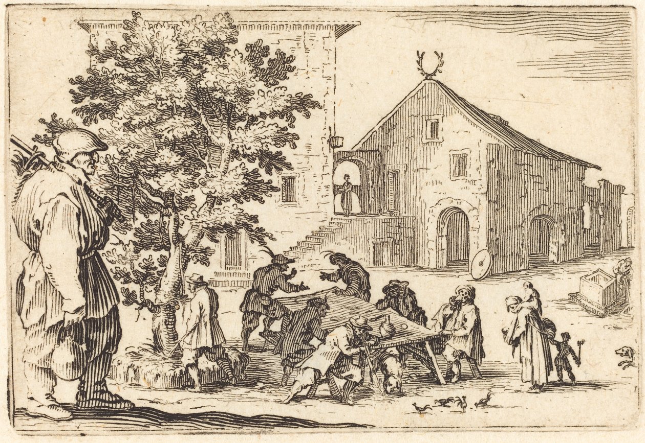 Værtshus af Jacques Callot