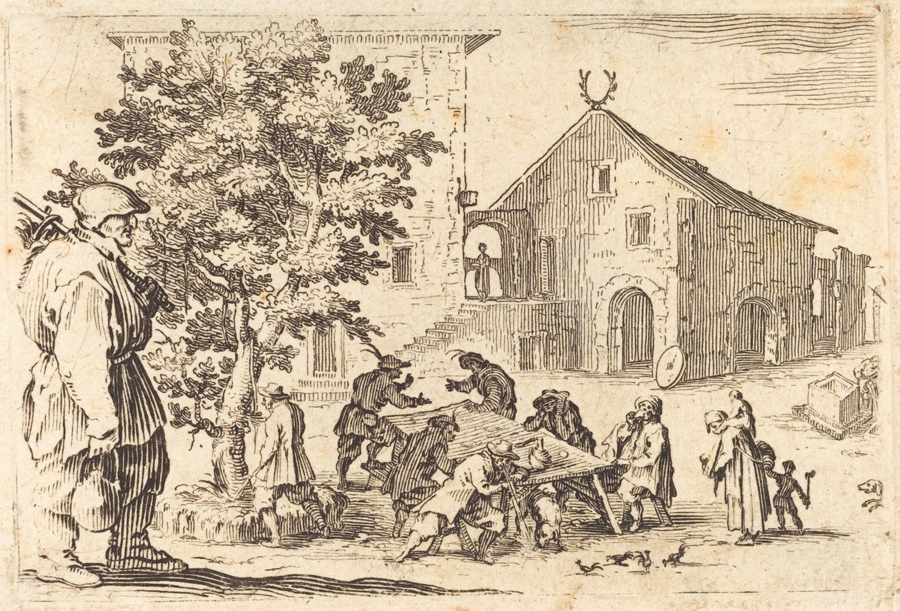 Værtshus af Jacques Callot