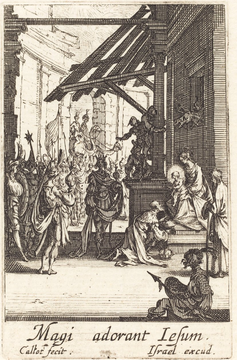 Magiernes tilbedelse af Jacques Callot