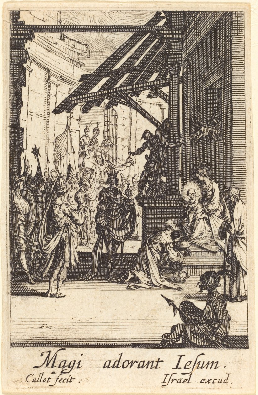 Magiernes tilbedelse af Jacques Callot