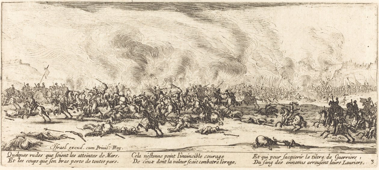 Kampen af Jacques Callot