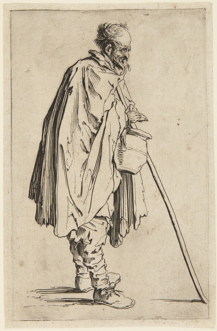 Tiggeren med fodvarmeren af Jacques Callot