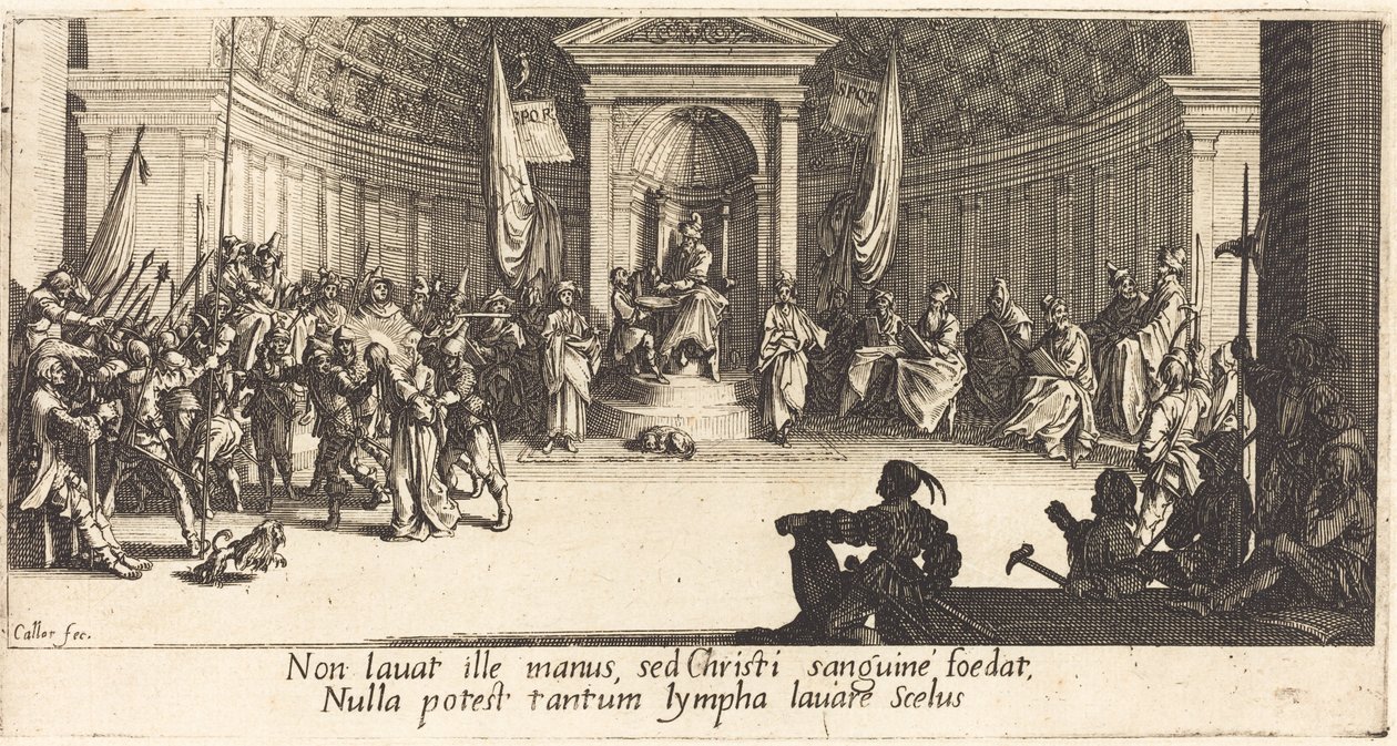Dødsdommen af Jacques Callot