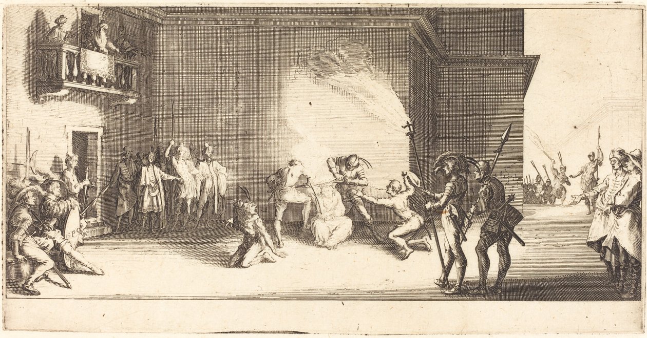 Kroningen med Torne af Jacques Callot