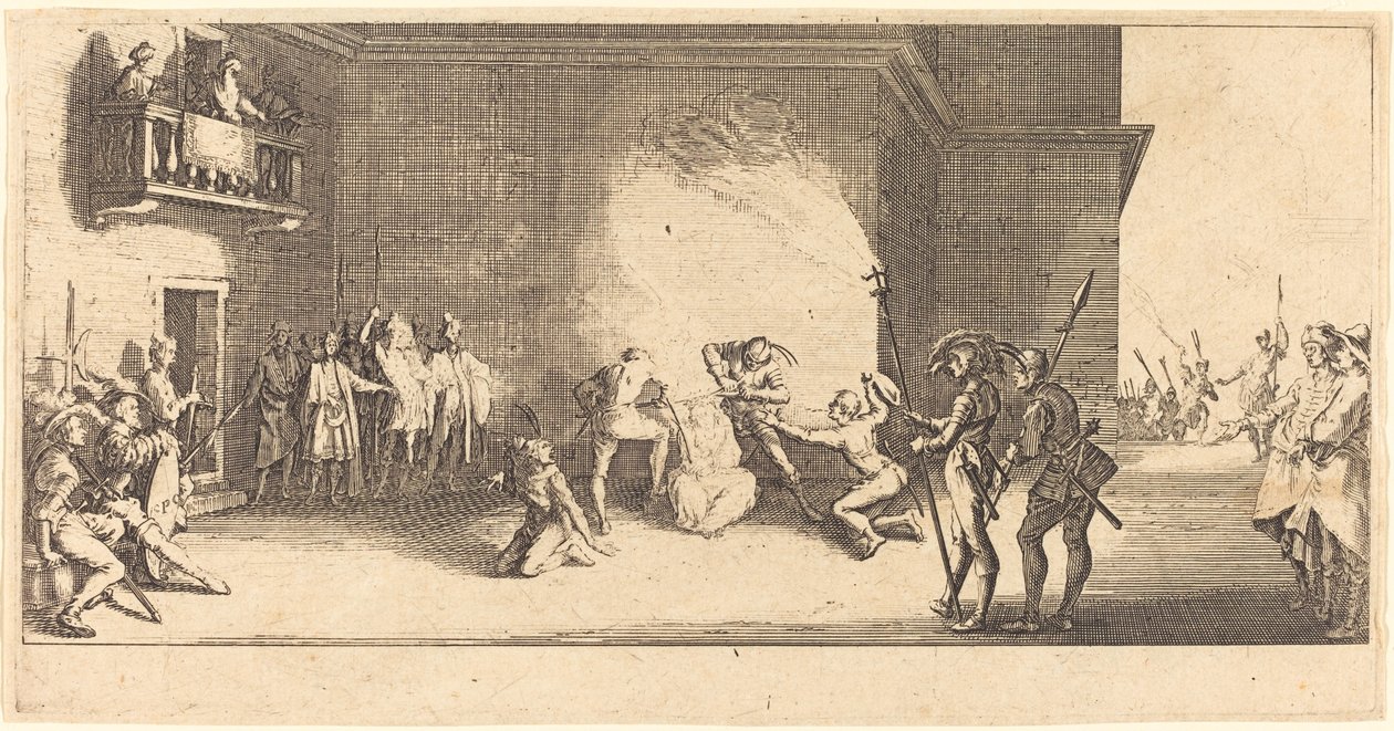 Kroningen med Torne af Jacques Callot