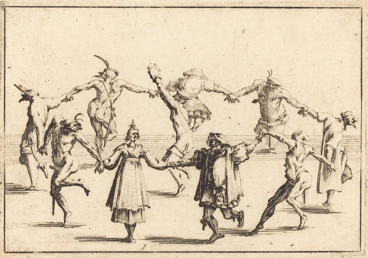 Dansen af Jacques Callot