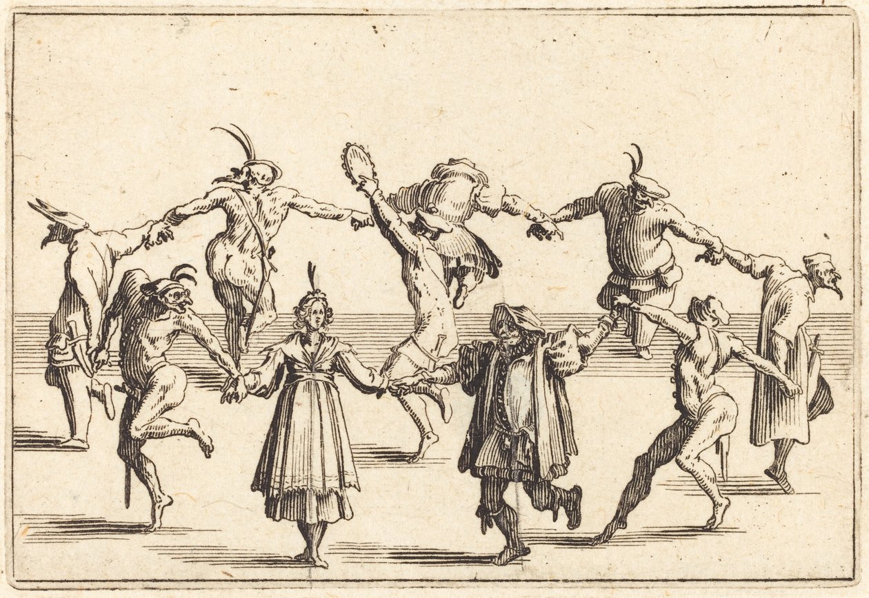Dansen af Jacques Callot