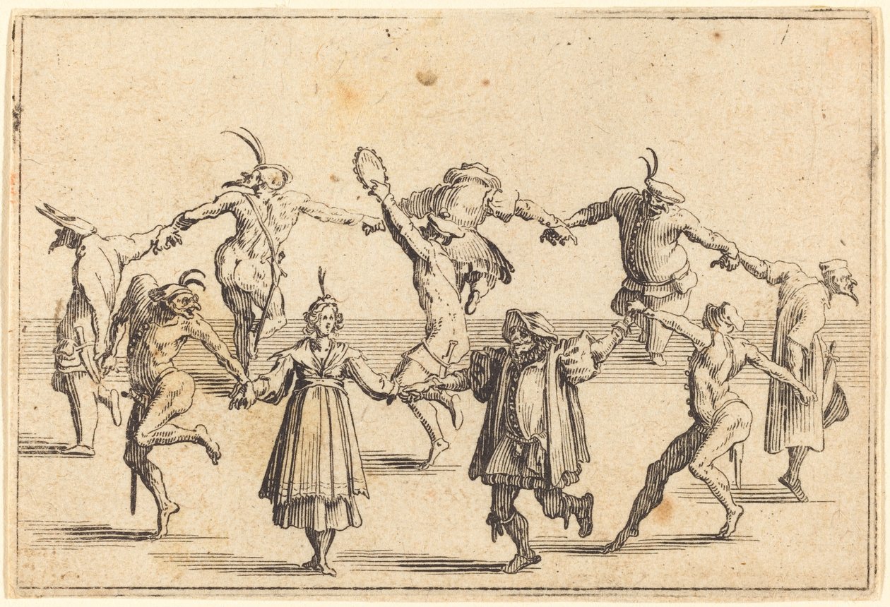 Dansen af Jacques Callot