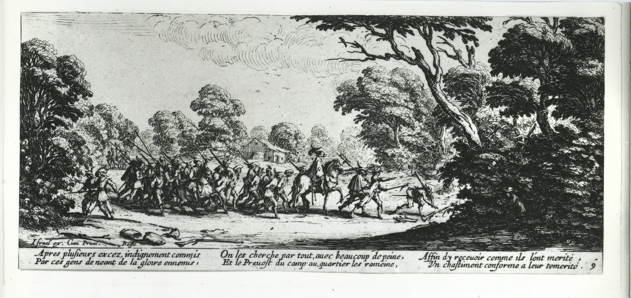 The Discovery of the Brigands, plade 9 fra 