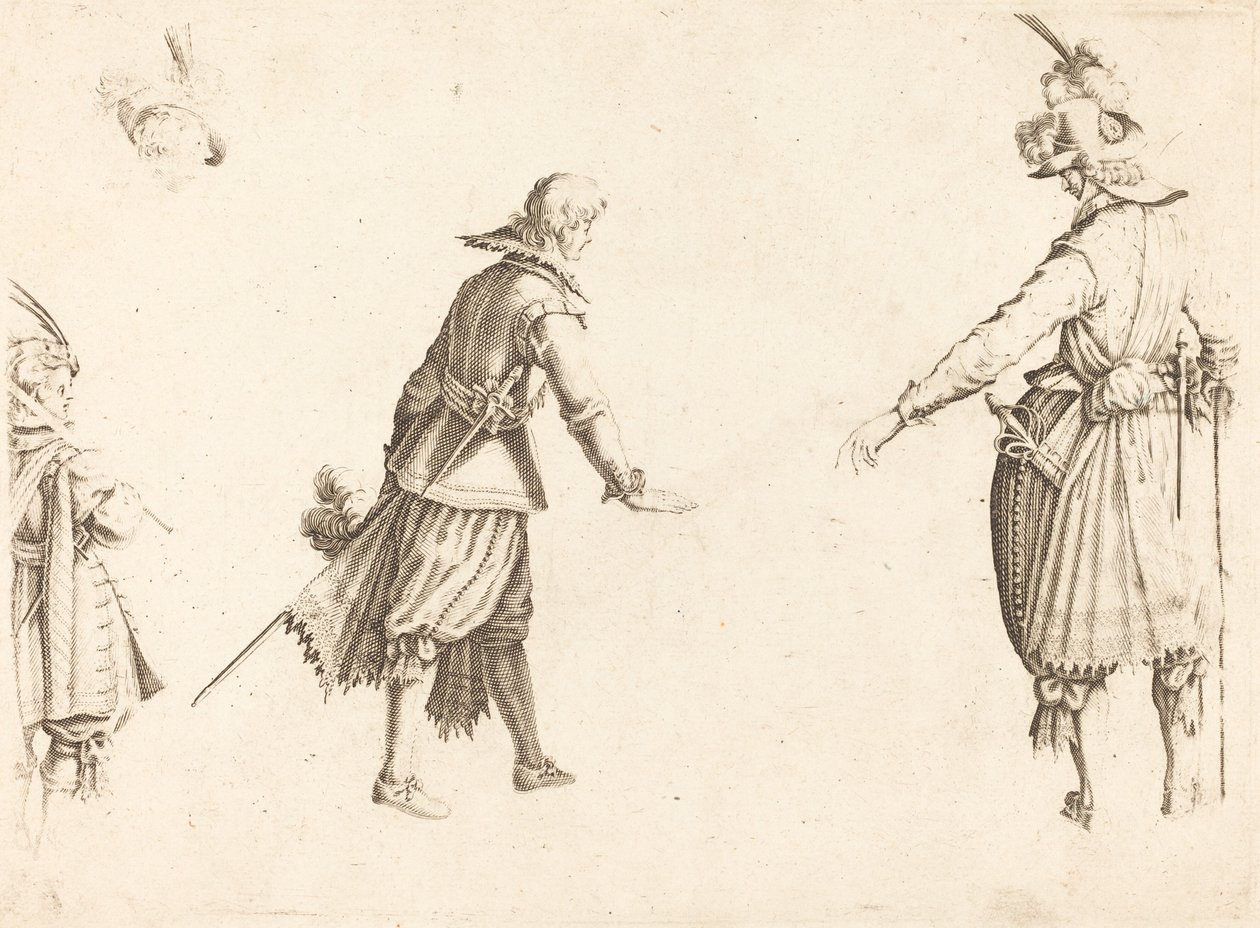 Troppernes Indskrivning af Jacques Callot