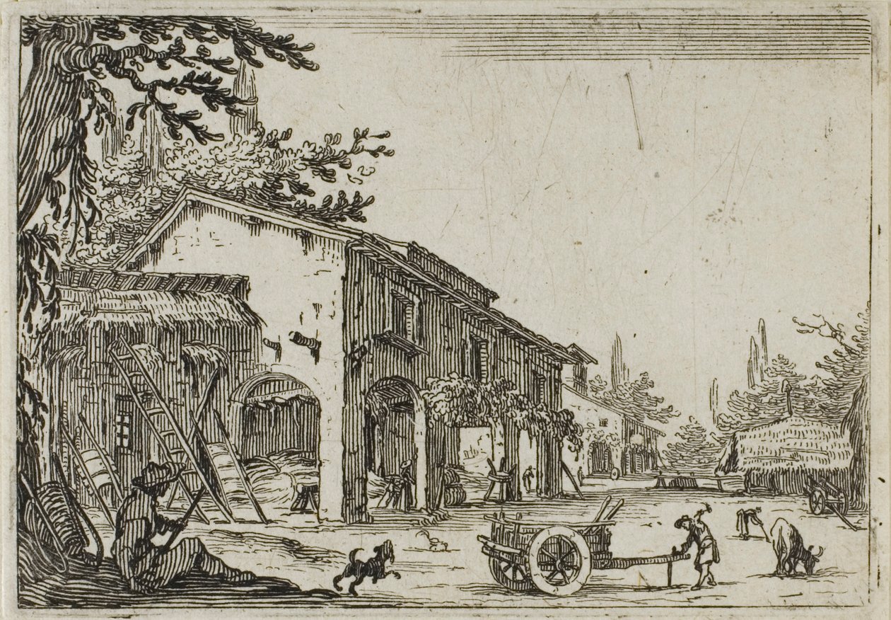 Fabrikken, fra The Caprices af Jacques Callot