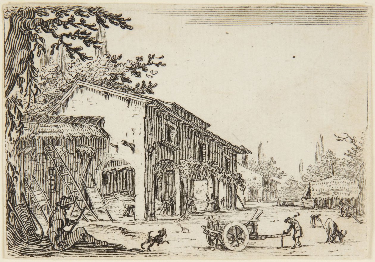 Gården af Jacques Callot