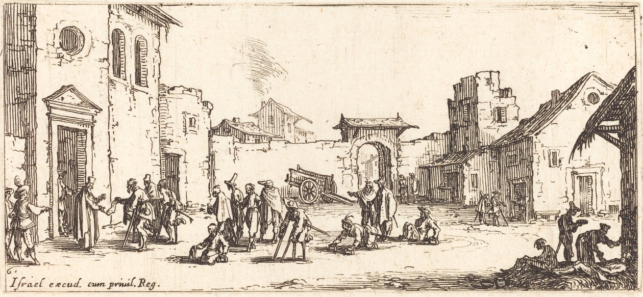 Hospitalet af Jacques Callot