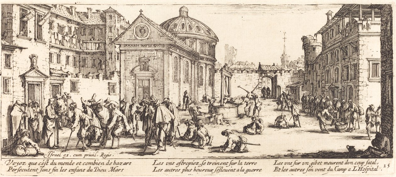 Hospitalet af Jacques Callot