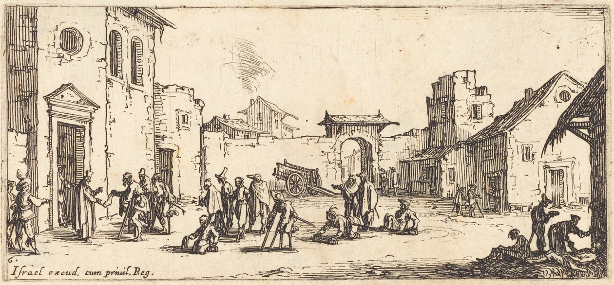 Hospitalet af Jacques Callot