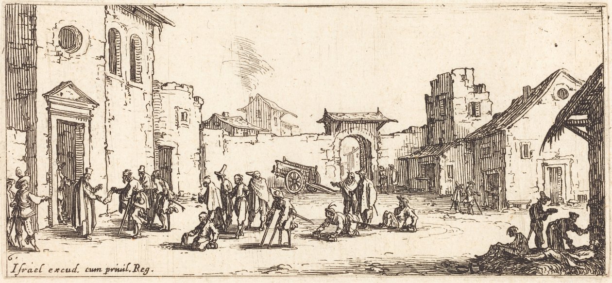 Hospitalet af Jacques Callot