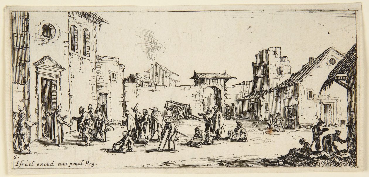 Hospitalet af Jacques Callot