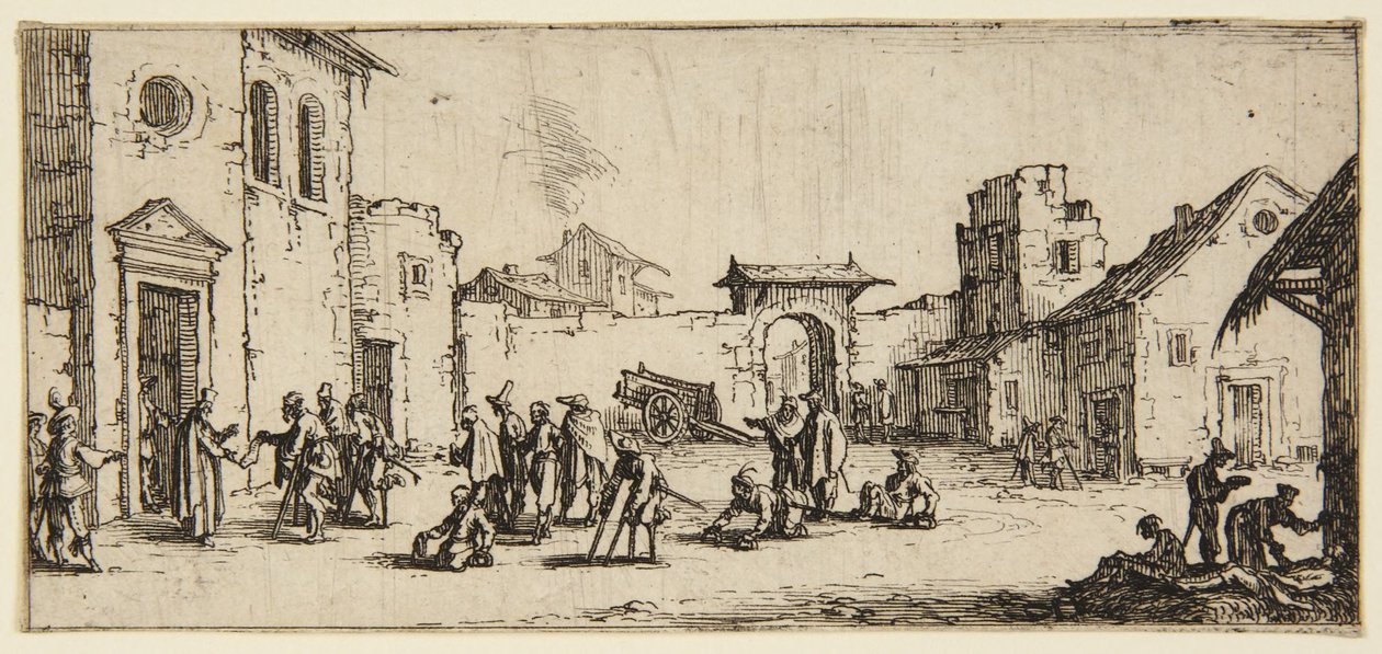 Hospitalet af Jacques Callot
