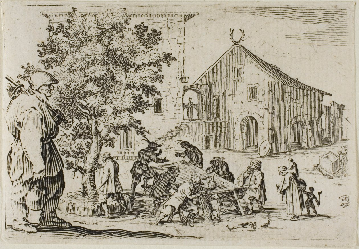 Kroen, fra The Caprices af Jacques Callot