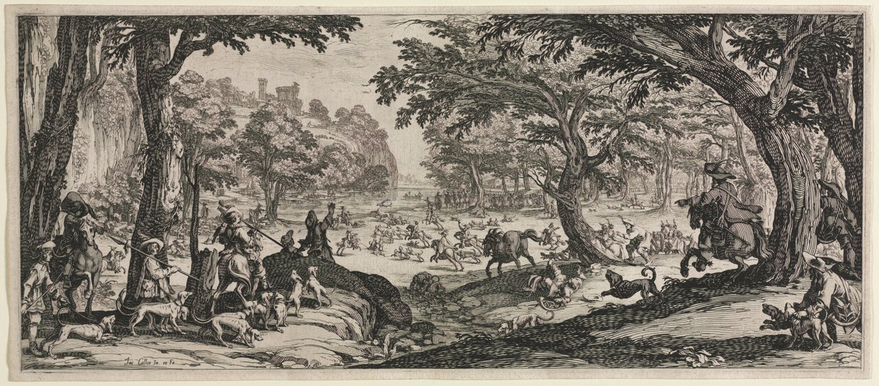 Den store jagt af Jacques Callot